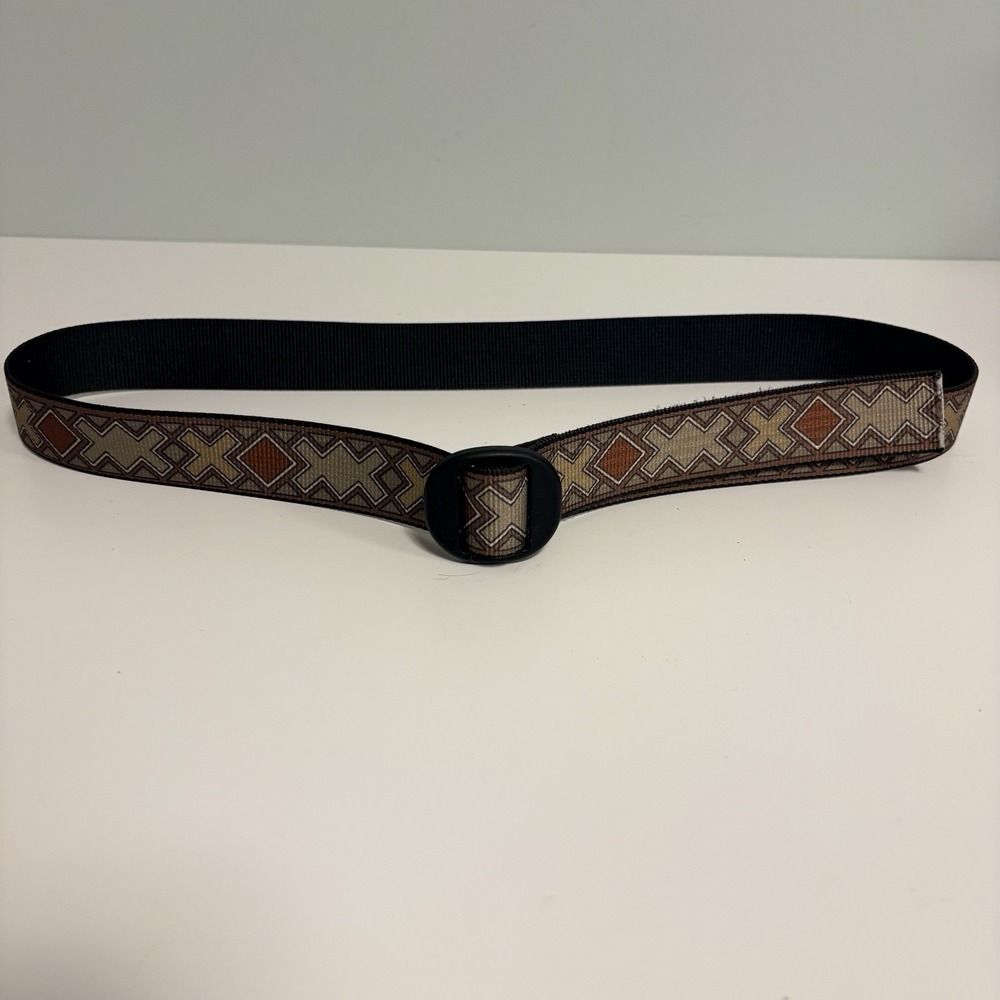 Thomas Bates Nylon Belt Geometric Theme 42 Inches